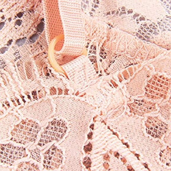 Sexy Blush Lace One Piece - Picture 6 of 8